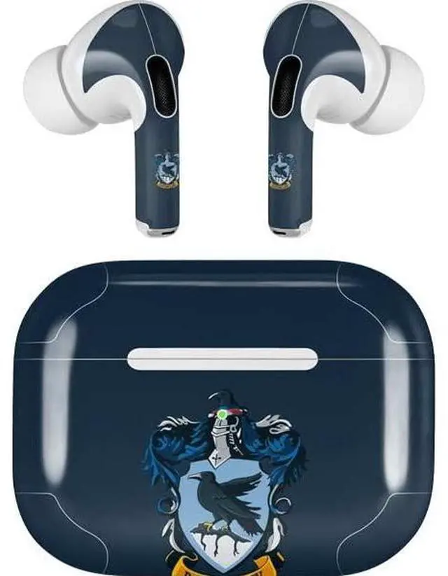 Main image of Decal Audio Skin Compatible with Apple AirPods Pro - Officially Licensed Wizarding World Harry Potter Ravenclaw House Crest Design