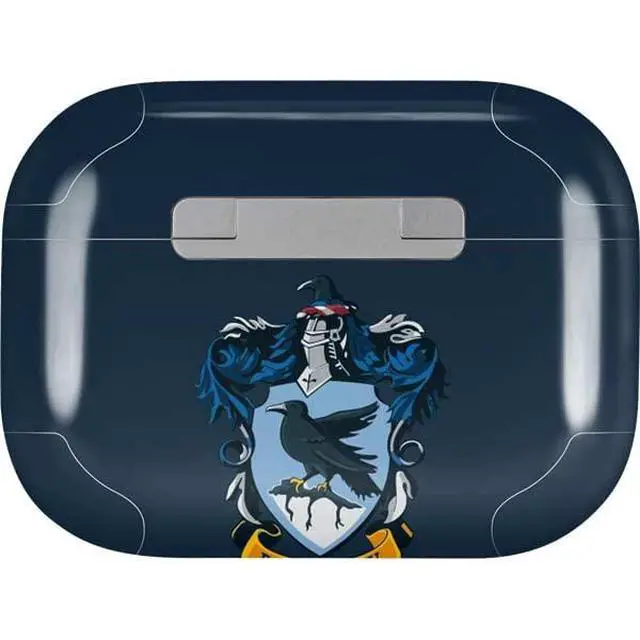 Alt view image 2 of 4 - Decal Audio Skin Compatible with Apple AirPods Pro - Officially Licensed Wizarding World Harry Potter Ravenclaw House Crest Design