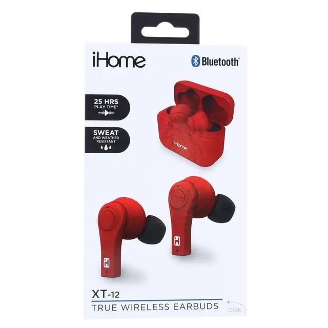 Alt view image 2 of 6 - HMAUBE214RD BT TRUE WIRELESS EARBUDS XT10