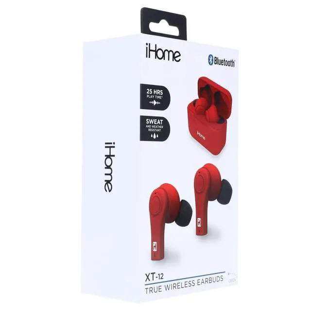 Alt view image 3 of 6 - HMAUBE214RD BT TRUE WIRELESS EARBUDS XT10