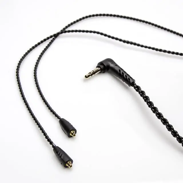 Main image of MMCX Replacement Stereo Cable for Pinnacle P1 in-ear headphones (Black) (New Version)