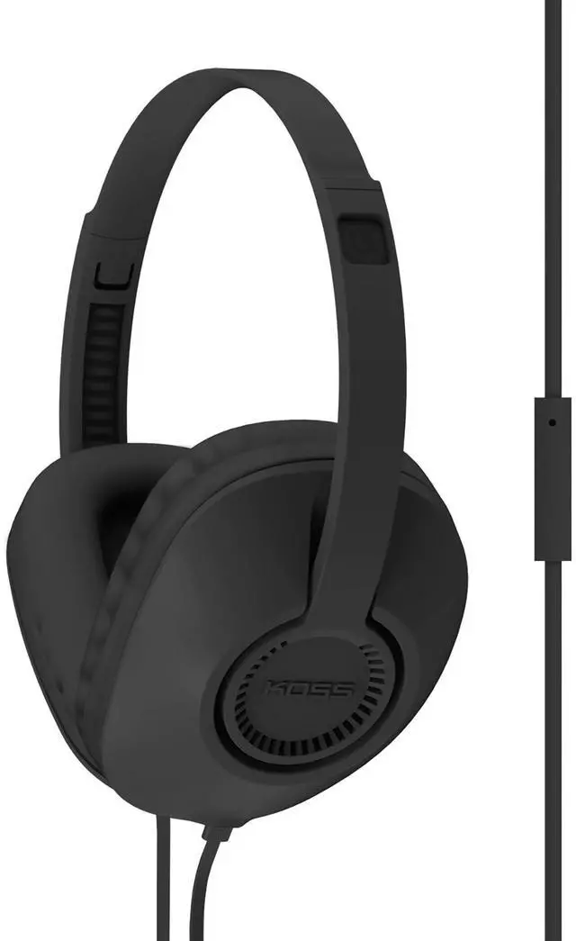 Main image of UR23ik Over-Ear Headphone, Black, Microphone, Wired TRRS Plug