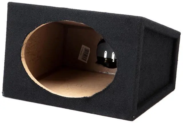 Alt view image 2 of 7 - 6x9 Speaker Box Pair Sealed Unloaded 6" x 9" Car Enclosure Set - ASC | Twin empty 6x9 inch audio boxes for coaxial drivers, behind truck seats or on rear decks, durable build for daily use