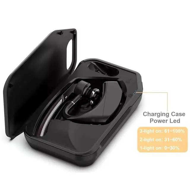 Alt view image 3 of 7 - Power Charging Case for Plantronics Voyager 5200/5210 Headset
