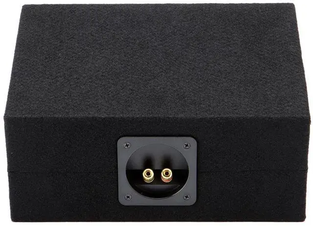 Alt view image 6 of 7 - 6x9 Speaker Box Pair Sealed Unloaded 6" x 9" Car Enclosure Set - ASC | Twin empty 6x9 inch audio boxes for coaxial drivers, behind truck seats or on rear decks, durable build for daily use