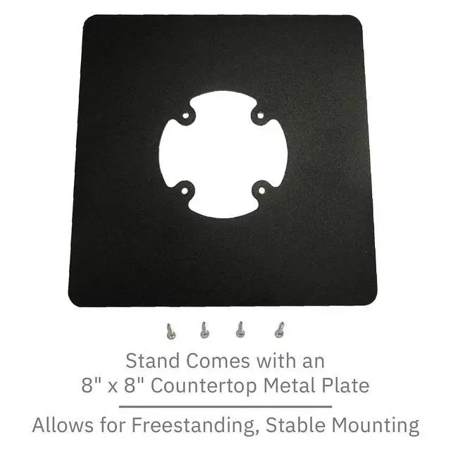 Alt view image 4 of 6 - Pax A35 Freestanding Swivel and Tilt Stand with Square Plate