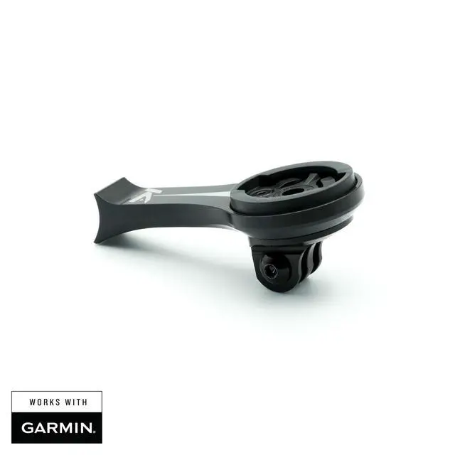 Alt view image 2 of 5 - Specialized Roval Bicycle Computer Handlebar Combo Mount, Garmin | Garmin Roval Bar Combo Mount With CNC Aluminum Construction, Adjustable Positioning, And Camera Or Light Compatibility