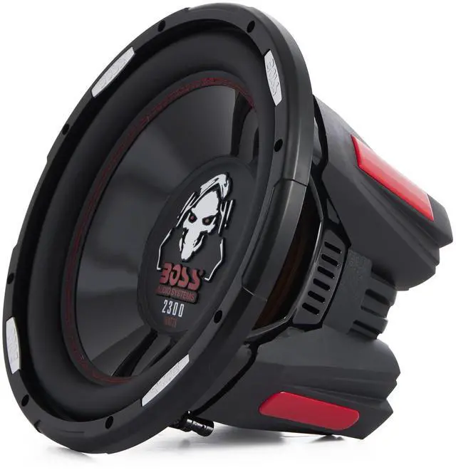 Main image of Phantom 12 in Subwoofer Speaker, 2300W, 4 Ohm, P126DVC | Dual Copper Voice Coil, Poly Injection Cone, Rubber Surround, Stamped Steel Basket, 1150W RMS, Sealed or Ported Box Ready