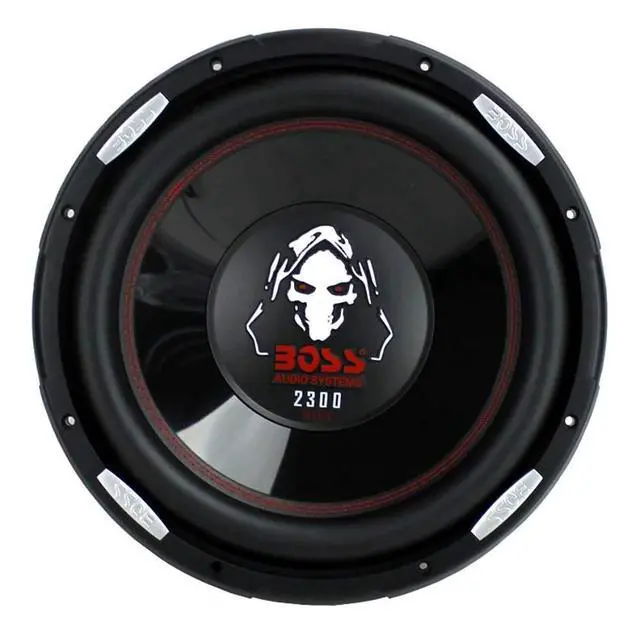 Alt view image 2 of 7 - Phantom 12 in Subwoofer Speaker, 2300W, 4 Ohm, P126DVC | Dual Copper Voice Coil, Poly Injection Cone, Rubber Surround, Stamped Steel Basket, 1150W RMS, Sealed or Ported Box Ready