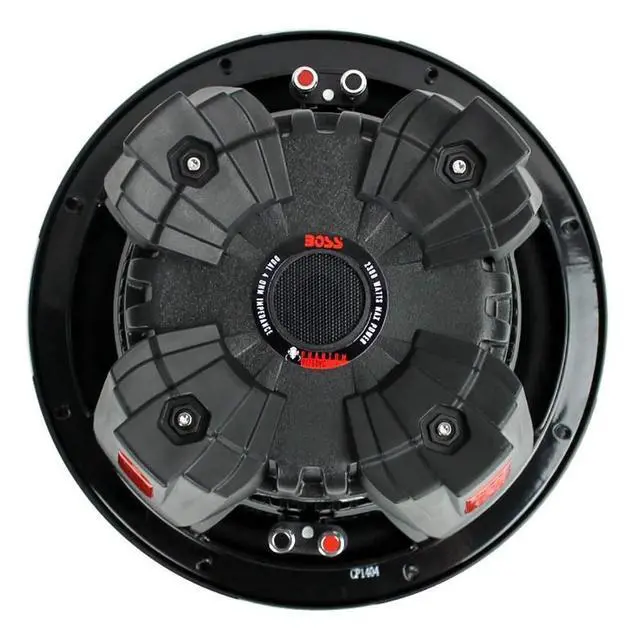 Alt view image 3 of 7 - Phantom 12 in Subwoofer Speaker, 2300W, 4 Ohm, P126DVC | Dual Copper Voice Coil, Poly Injection Cone, Rubber Surround, Stamped Steel Basket, 1150W RMS, Sealed or Ported Box Ready
