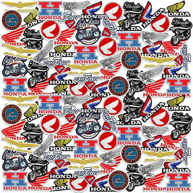 Main image of Honda Powersports 150 Vinyl Stickers Waterproof Die-Cut Decals Laptop Car