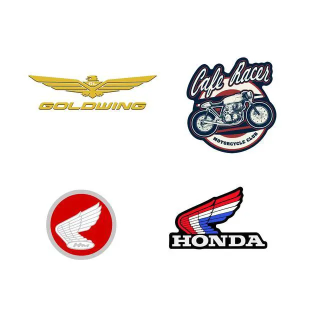 Alt view image 4 of 6 - Honda Powersports 200 Vinyl Stickers Waterproof Die-Cut Decals Laptop Car