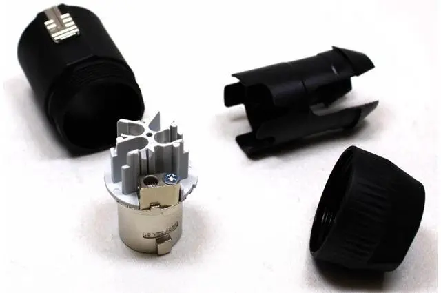 Alt view image 6 of 6 - (2) Two Genuine NEUTRIK NAC3FC-HC PowerCON AC Power Connector 32 Amp Heavy Duty