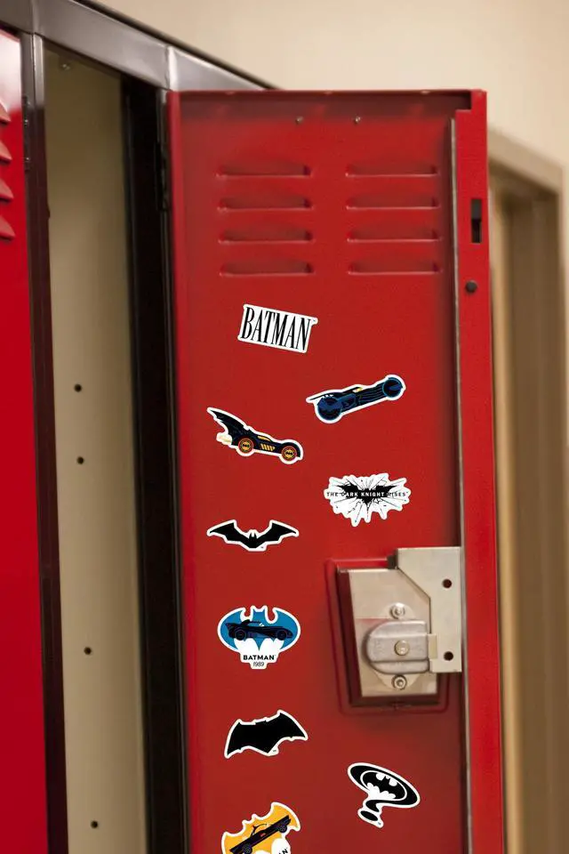 Alt view image 6 of 6 - Batman Batmobile Through the Ages 150 Vinyl Stickers Waterproof Die-Cut Car