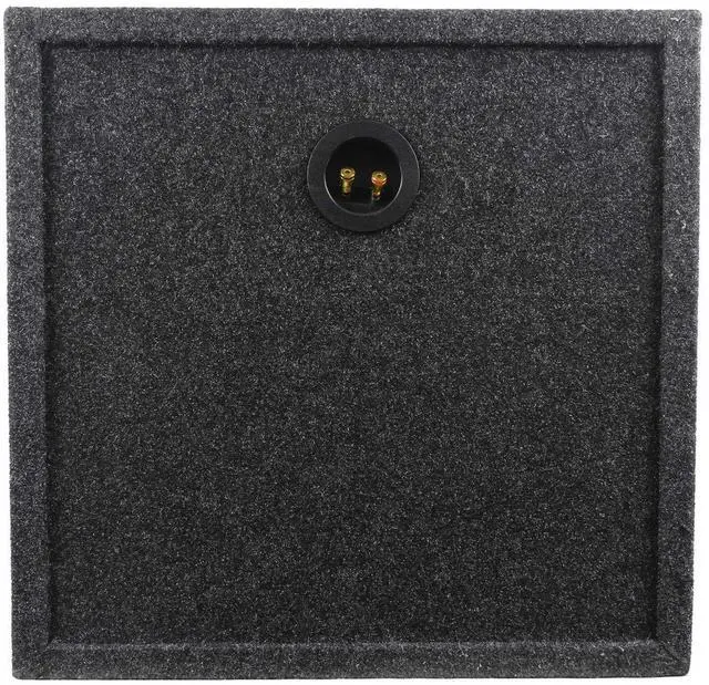 Alt view image 4 of 4 - RD15 Dual 15" 3/4" MDF Sealed Car Subwoofer Enclosure Box, USA | 2.1 cu.ft. Net Volume Per Sub, Precision Cut, Glued and Stapled Joints, Silicone Sealed, 15.5" Mounting Depth
