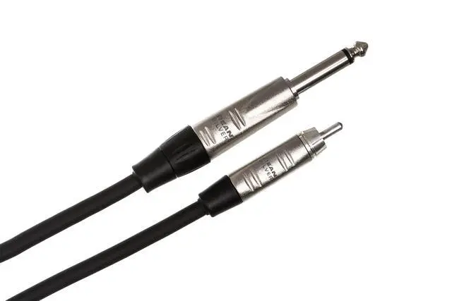 Alt view image 3 of 6 - HPR-003 Pro Unbalanced Interconnect, REAN 1/4" TS to RCA, 3 Feet