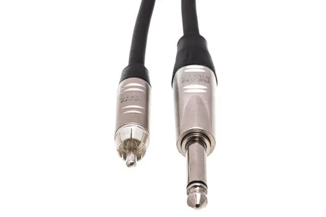 Alt view image 4 of 6 - HPR-003 Pro Unbalanced Interconnect, REAN 1/4" TS to RCA, 3 Feet