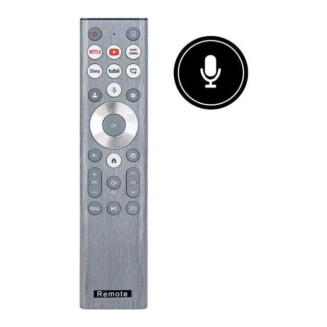 Alt view image 2 of 4 - Replacement Voice TV Remote Control Controller for Hisense 55U75QG 55", 65U75QG 65", 75U75QG 75" U7 Mini-LED ULED 4K UHD Smart TV (2025 Model)