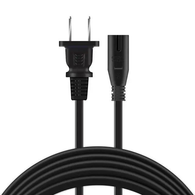 Alt view image 3 of 5 - UL Listed 6ft 2-Prong AC Power Cable Charging Cord Compatible with Ikarao Break X1 BreakX1 All-in-One Portable Karaoke Machine Cable
