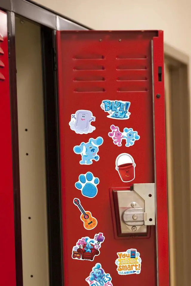 Alt view image 6 of 6 - Blues Clues 200ct Vinyl L Deluxe Stickers, Skateboard, Indoor/Outdoor