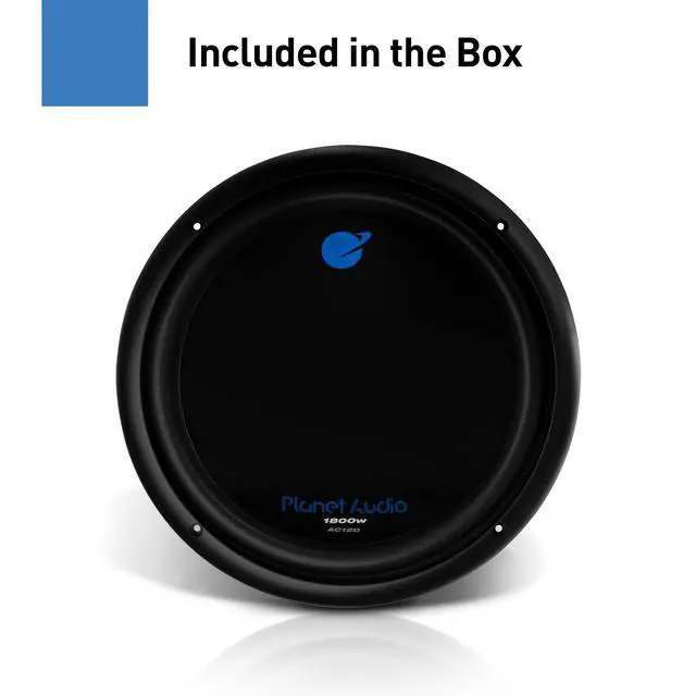 Alt view image 6 of 6 - AC12D Anarchy Series 12 Inch Car Subwoofer - 1800 Watts Max, Dual 4 Ohm Voice Coil, Sold Individually