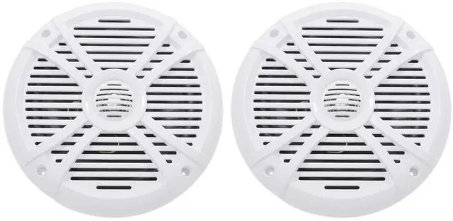 Alt view image 2 of 7 - RMSTS80W 8" 2-Way Waterproof Marine Boat Speakers, White, 4-Pack