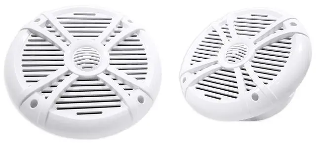 Alt view image 3 of 7 - RMSTS80W 8" 2-Way Waterproof Marine Boat Speakers, White, 4-Pack