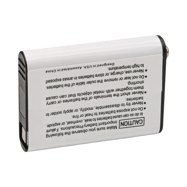 Alt view image 3 of 3 - Battery 2-Pack Replacement for Petzl E99ACA Battery, PETZL TIKKINA TIKKID Tikka ZIPKA ACTIK ACTIK CORE TACTIKKA TACTIKKA + TACTIKKA + RGB IKO IKO CORE Hybrid Concept Design Headlamp