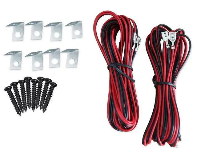 Alt view image 5 of 6 - RMSTS65B 6.5" Black 2-Way Waterproof Marine Boat Speakers, Pair | 800W Peak / 100W RMS Each, Swivel Tweeter, UV Treated, Stainless Steel Terminals, 4 Ohm, 91dB, Includes Speaker Wire