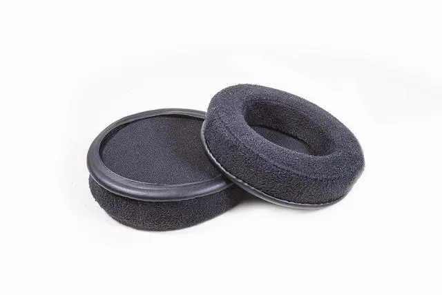 Alt view image 2 of 7 - Choice Suede Replacement Ear Pads for Audio-Technica ATH-R50x Open-Back Headphones - Vegan Memory Foam Earpads for Studio Mixing and Critical Listening Comfort