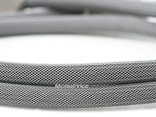 Alt view image 3 of 3 - 106271 Premium S/PDIF (Toslink) Digital Optical Audio Cable - Silver - 15ft | Heavy Duty Mesh Jacket, Metal Connector Heads, For Play Station, Xbox one, Home theater & More Gray