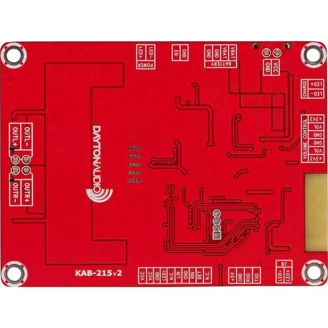 Alt view image 4 of 5 - KAB-215v2 2 x 15W Class D Audio Amplifier Board with Bluetooth 5.0