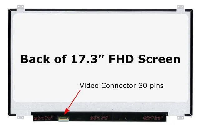 Alt view image 2 of 6 - New Screen Replacement for MSI GE72 6QF Apache Pro | Matte FHD IPS 1920x1080 LCD LED Display with Tools