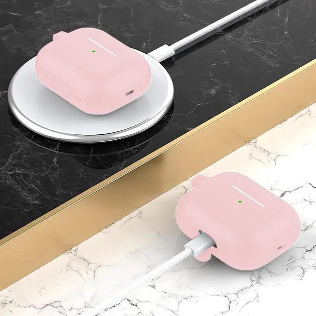Alt view image 5 of 7 - Sahara - Venture Series Silicone Case for AirPods Pro (2nd Generation), Desert Rose, (HP00050)
