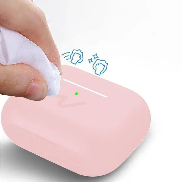 Alt view image 2 of 7 - Sahara - Venture Series Silicone Case for AirPods Pro (2nd Generation), Desert Rose, (HP00050)