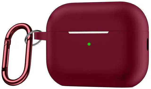 Main image of Sahara - Venture Series Silicone Case for AirPods Pro (2nd Generation), Burgundy, (HP00052)