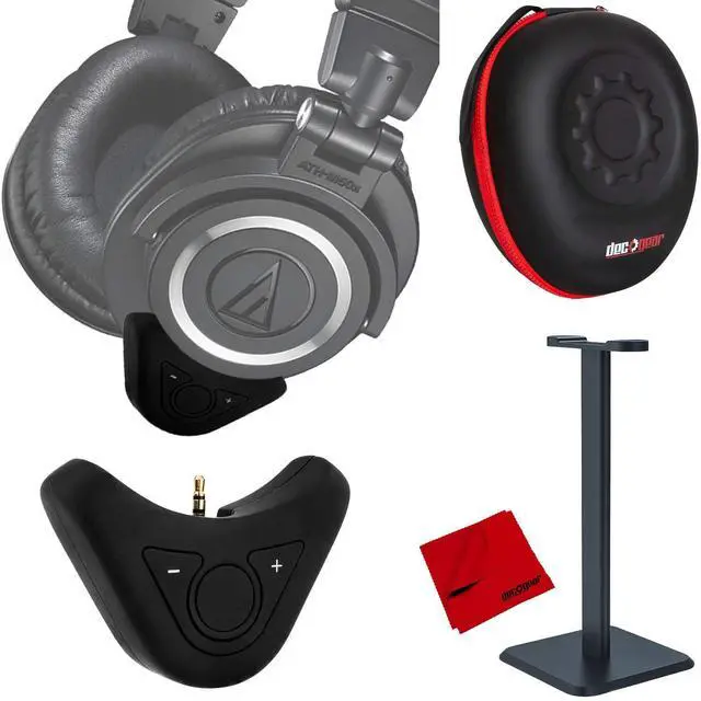 Main image of Bluetooth Adapter for Audio-Technica M50X Studio Headphones w Bundle