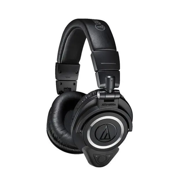 Alt view image 4 of 7 - Bluetooth Adapter for Audio-Technica M50X Studio Headphones w Bundle
