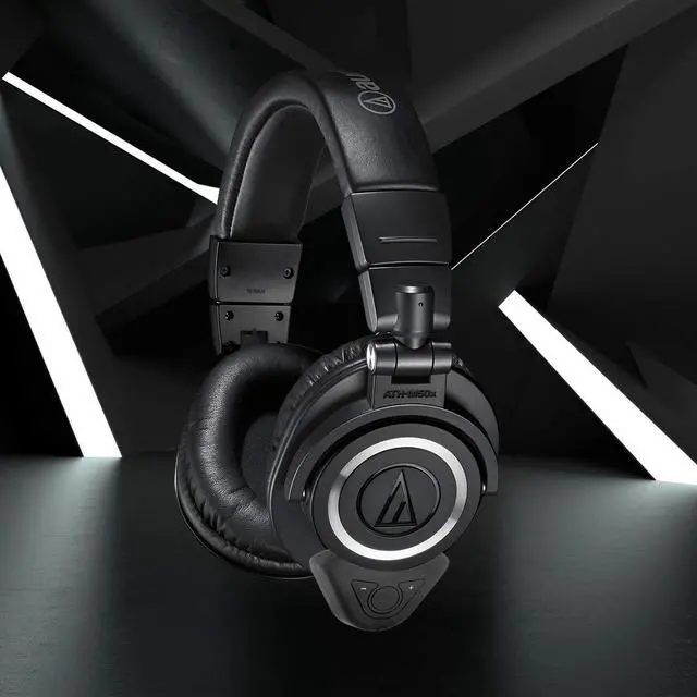 Alt view image 5 of 7 - Bluetooth Adapter for Audio-Technica M50X Studio Headphones w Bundle