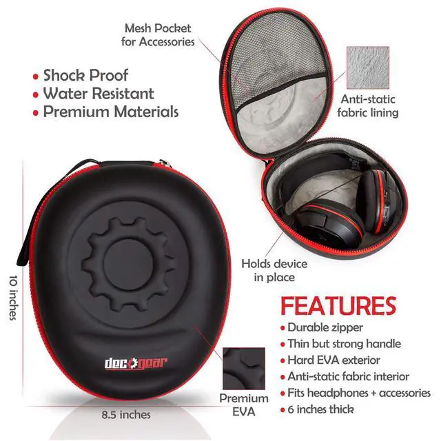 Alt view image 7 of 7 - Bluetooth Adapter for Audio-Technica M50X Studio Headphones w Bundle