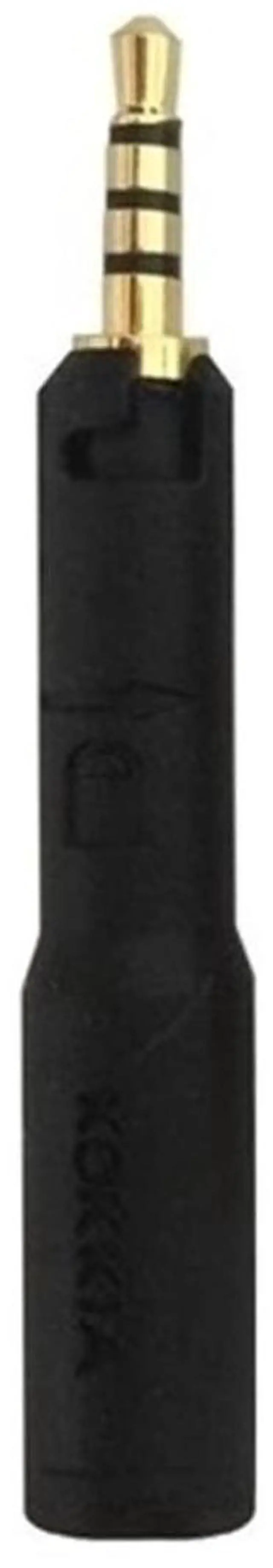 Main image of Rocket 2.5mm Male to 3.5mm Female Adapter (Single Body with no Joints): Extremely Versatile for Attachment to headsets/Devices with 2.5mm Audio Port