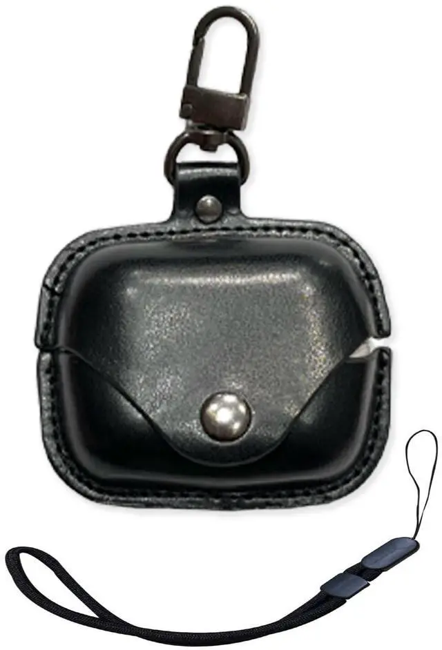 Main image of Compatible with Shokz OpenDots ONE Wireless Earbuds, Leather Shock Resistant Comprehensive Protection Provides a Luxurious Texture,Black