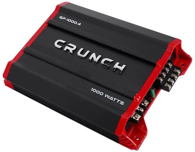 Alt view image 4 of 7 - Car Audio Bundle with Crunch GP-1000.4 1000W 4-Channel Amplifier Class A/B, Built-in Crossover, Rockville RWK82 8 Gauge 4-Channel Wiring Kit with (2) RCA Cables (2 Items)
