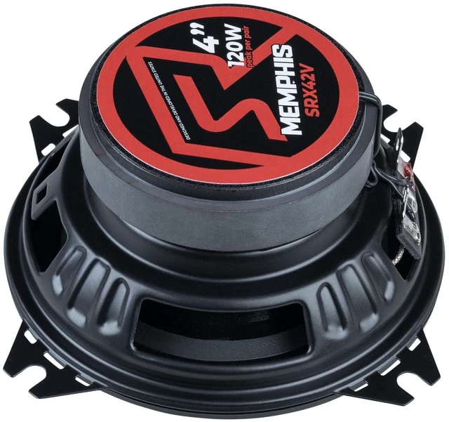 Alt view image 5 of 5 - SRX42V Street Reference Series 4" 2-Way Coaxial Speakers - Pair