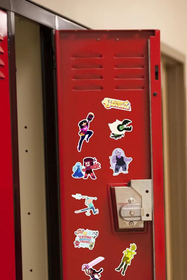 Alt view image 6 of 6 - Steven Universe Set 1 200 Vinyl Stickers Waterproof Die-Cut Decals Laptop
