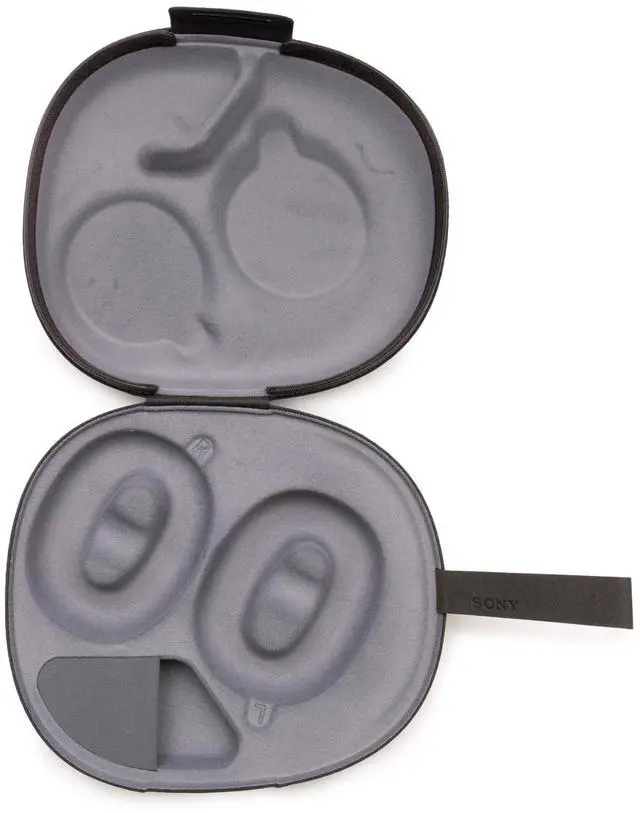 Alt view image 3 of 3 - OEM Carrying Case for WH-1000XM6 Noise Canceling Headphones (Black) | Foldable design, Lightweight design, Durable construction, Secure design