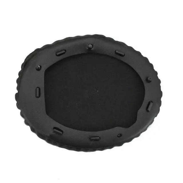 Alt view image 3 of 4 - Choice Suede & Leather Replacement Ear Pads for Sony WH-1000XM4 Headphones | Premium Memory Foam Cushions in Black and Grey | Upgrade Comfort and Sound Isolation