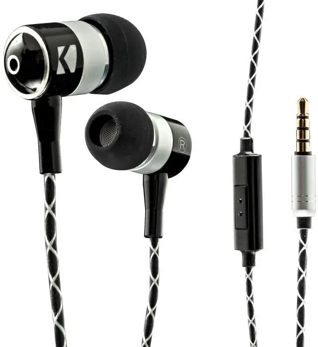 Main image of EB54 Wired Earbuds with Microphone | Great Gaming Earphones for PC, iOS & Android | Noise Cancelling Earbuds Wired with 3.5mm Plug | 53.15-Inch Cable with in-Line Mic and Control Button