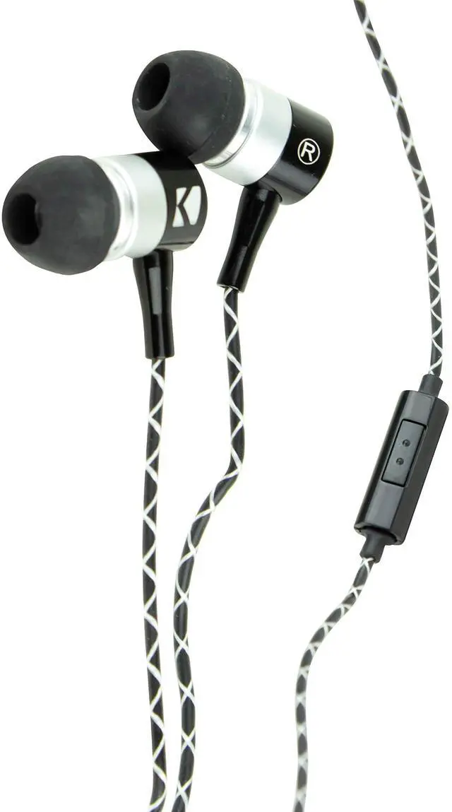 Alt view image 2 of 6 - EB54 Wired Earbuds with Microphone | Great Gaming Earphones for PC, iOS & Android | Noise Cancelling Earbuds Wired with 3.5mm Plug | 53.15-Inch Cable with in-Line Mic and Control Button