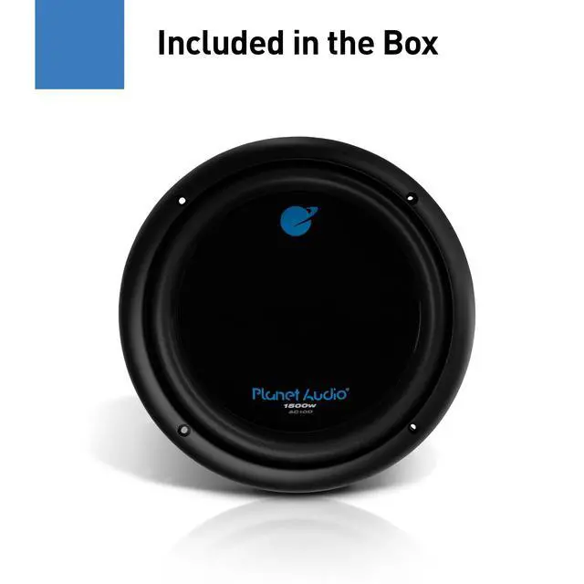 Alt view image 6 of 7 - AC10D Anarchy Series 10 Inch Car Subwoofer - 1500 Watts Max, Dual 4 Ohm Voice Coil, Sold Individually